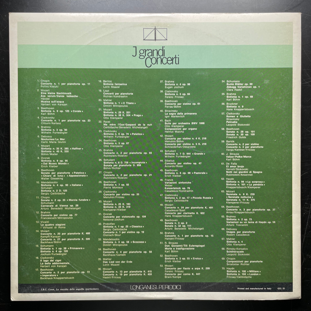 Равель - Ночной Гаспар / Матушка гусыня (Италия 1982г.)