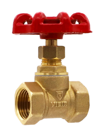 ViEiR Вентиль запорно-регулирующий латунный 2" (GL200)