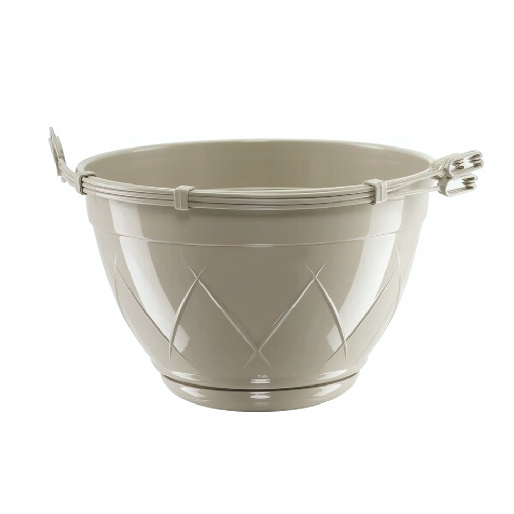 ГОРШОК "ЛИЛИЯ ПОДВЕСНАЯ" 2,5л ПЕСОЧНЫЙ