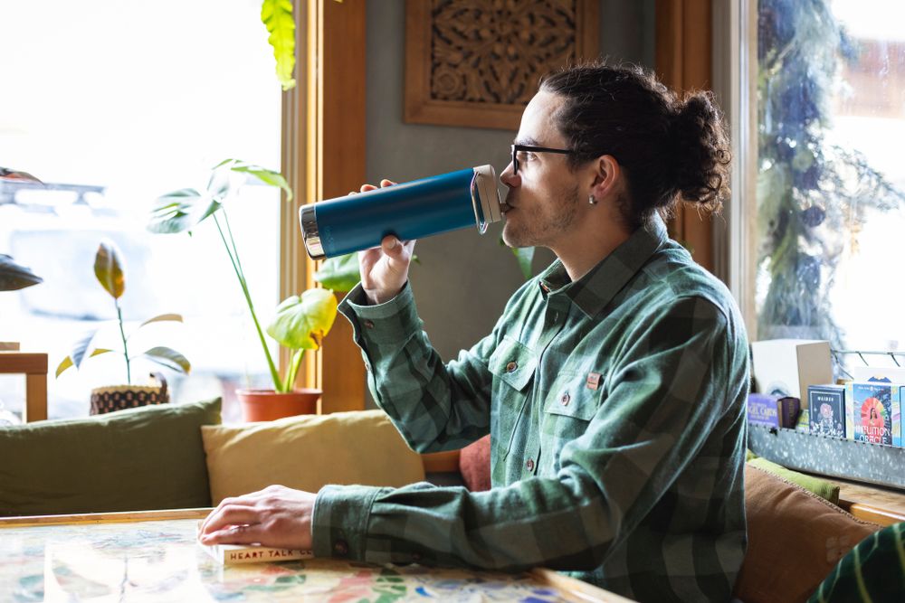 Термокружка Klean Kanteen TKWide Twist Cap 20oz (592 мл) Corsair