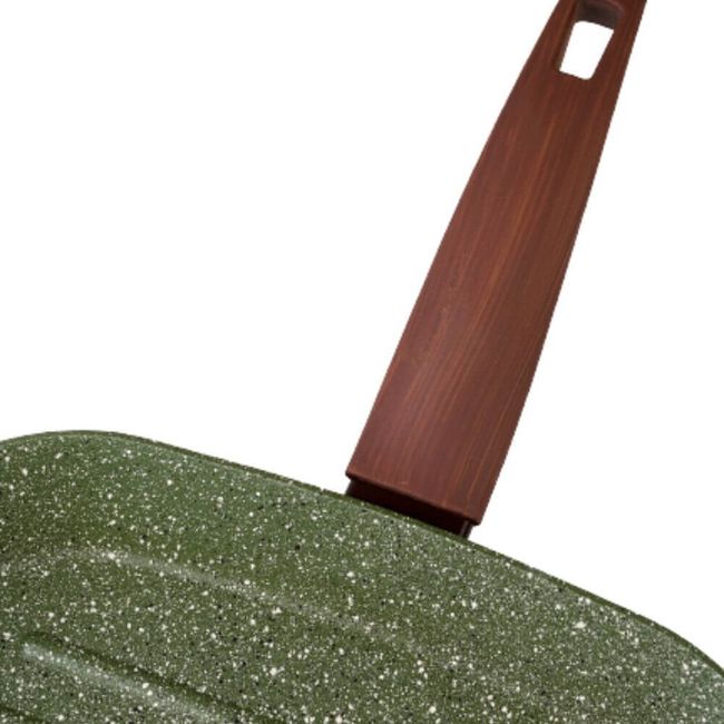 Сковорода Гриль TVS Natura Induction, 28x28 см