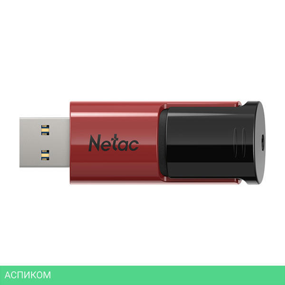 USB Flash-накопитель Netac AH355 32GB Red/Black (NT03U182N-032G-30RE)