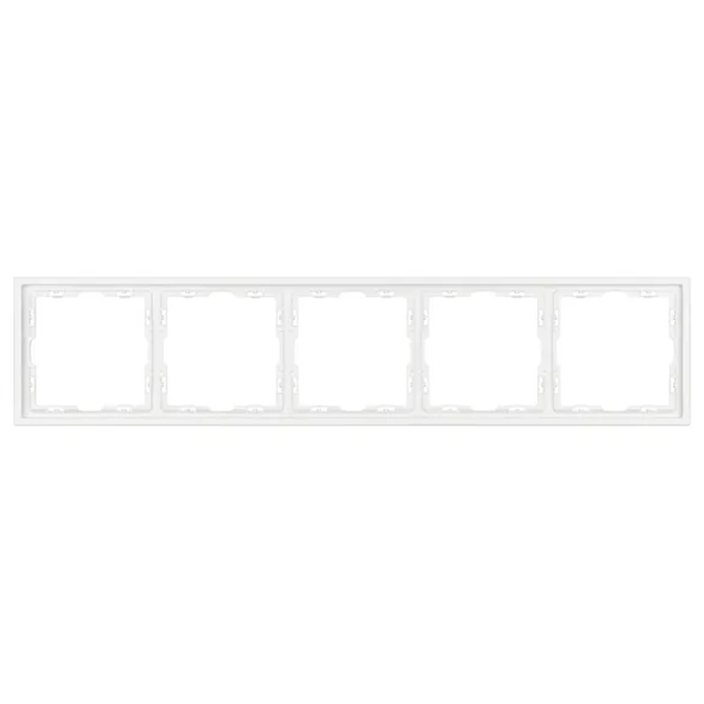 Рамка пластиковая FRM-NOBE-SFPL-5-WH (Arlight, -) 054227