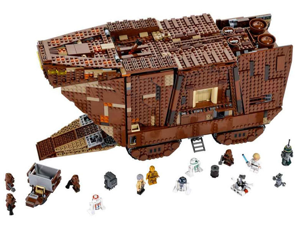 LEGO Star Wars: Песчаный краулер 75059 — Sandcrawler — Лего Стар ворз Звездные войны