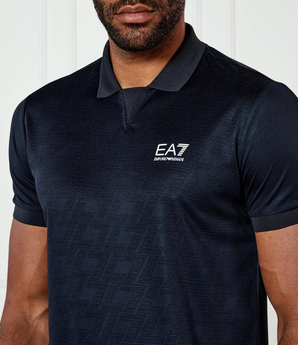 Поло EA7 - темно-синий(7M000167 AF13756)
