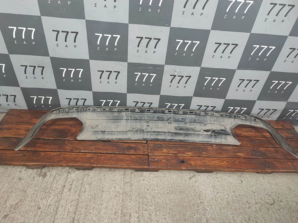 Юбка заднего бампера Volkswagen Touareg 3 18-нв Б/У Оригинал 760807568E