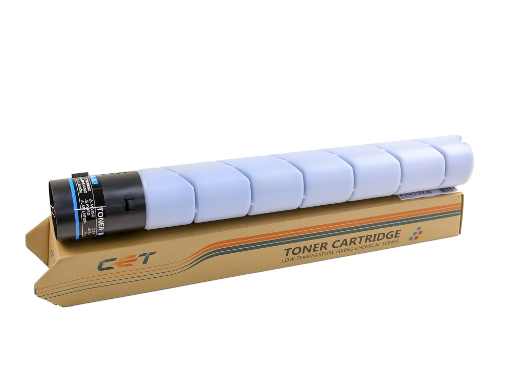 Тонер-картридж (CPT, CE38) TN-221C для KONICA MINOLTA Bizhub C227/C287 (CET) Cyan, 467г, 21000 стр., CET7320