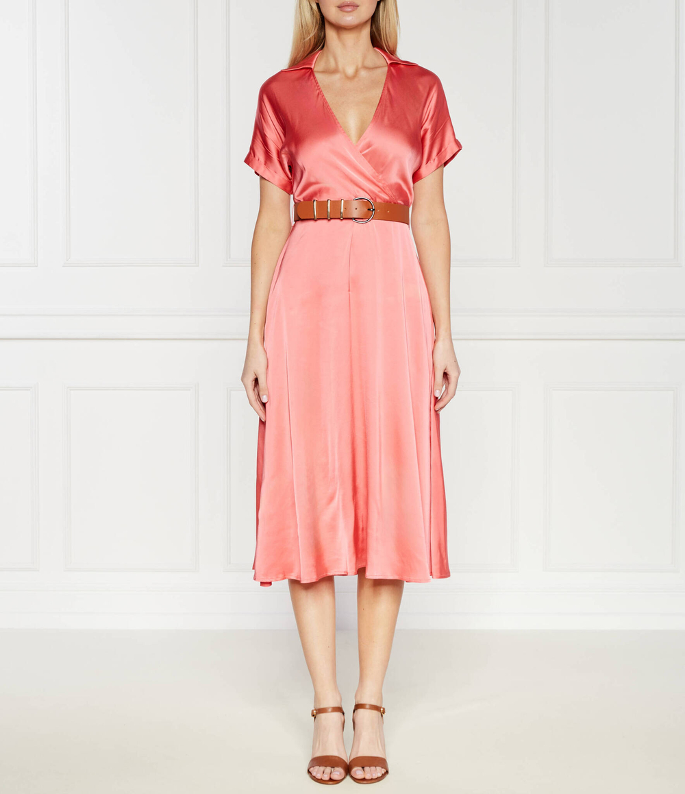 Платье с ремешком Liu Jo - коралловый(MA4255 T3764)