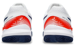 детские Кроссовки теннисные Asics Gel-Resolution 9 GS Clay - white/blue expanse