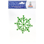 Витраж 15х20 Снежинки