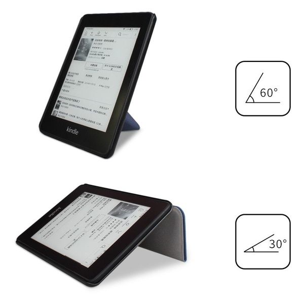 Складной смарт-чехол для Amazon Kindle Paperwhite 2018 (4th gen) Черный