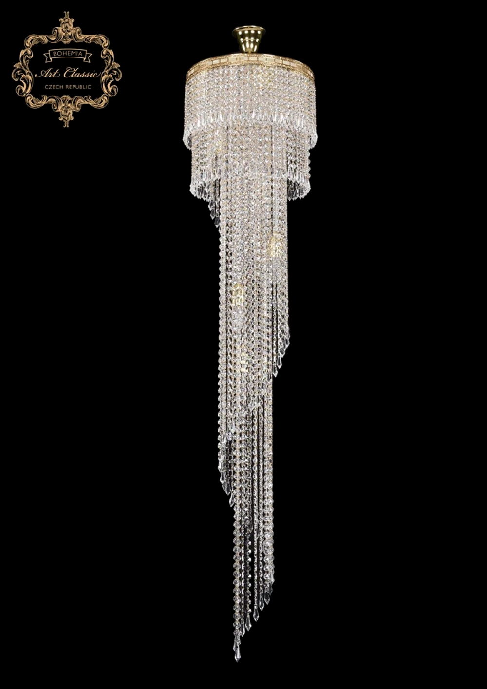 Подвесная люстра Art Classic 21.21 21.21.9.d35.h150.G