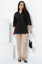 Блуза Легкость движения (черная) Б12831-30М LT Collection