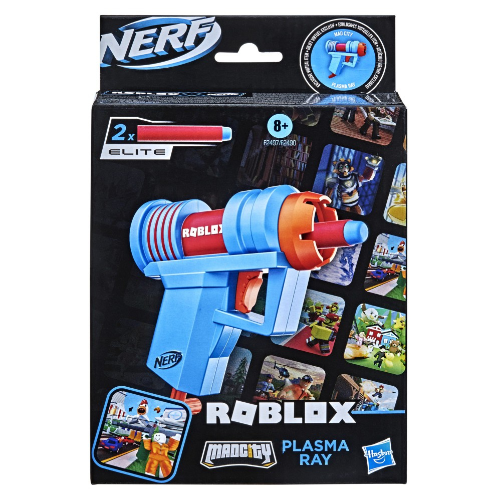 Hasbro F2490 F2497 — Бластер Nerf Roblox «Mad City Plasma Ray» со стрелами F2497 — фото 2