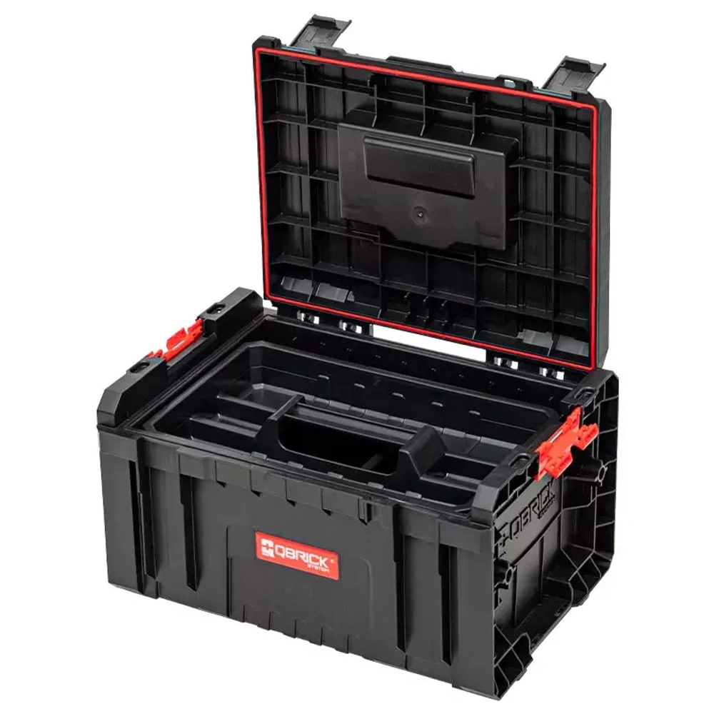 Ящик для инструмента System PRO ToolBox 2.0, пласт. защелки, QBRICK