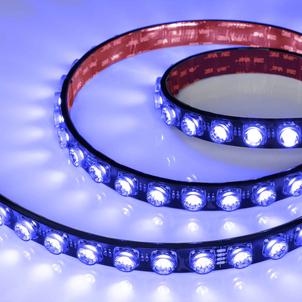 Светодиодная лента герметичная FLT-PS-S42-BLACK-23mm 24V RGB (21 W/m, IP67, 15deg, 5m) (Arlight, -) 050117