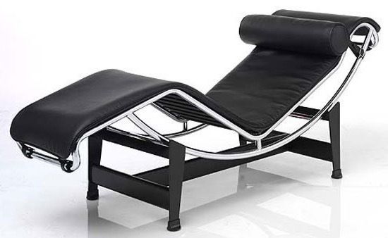Кресло из натуральной кожи Chaise Lounge