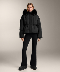 Oysho Короткий пуховик с наполнителем из 100%-го пуха, черный