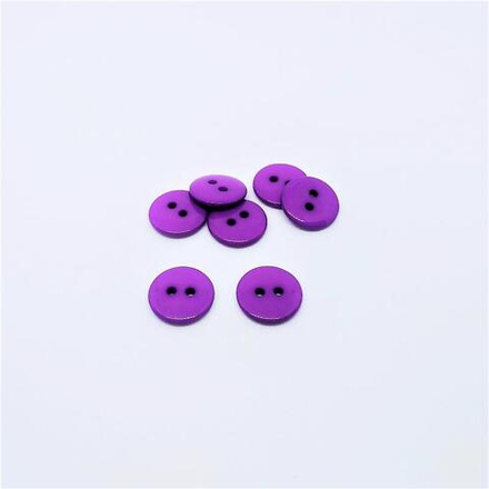 Пуговица №71 серия "Фиолетовые цветы" 12-21 мм