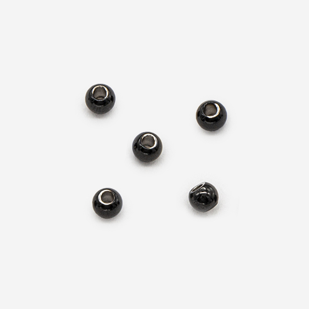 Бусина-разделитель, 4мм, сталь с чернением
