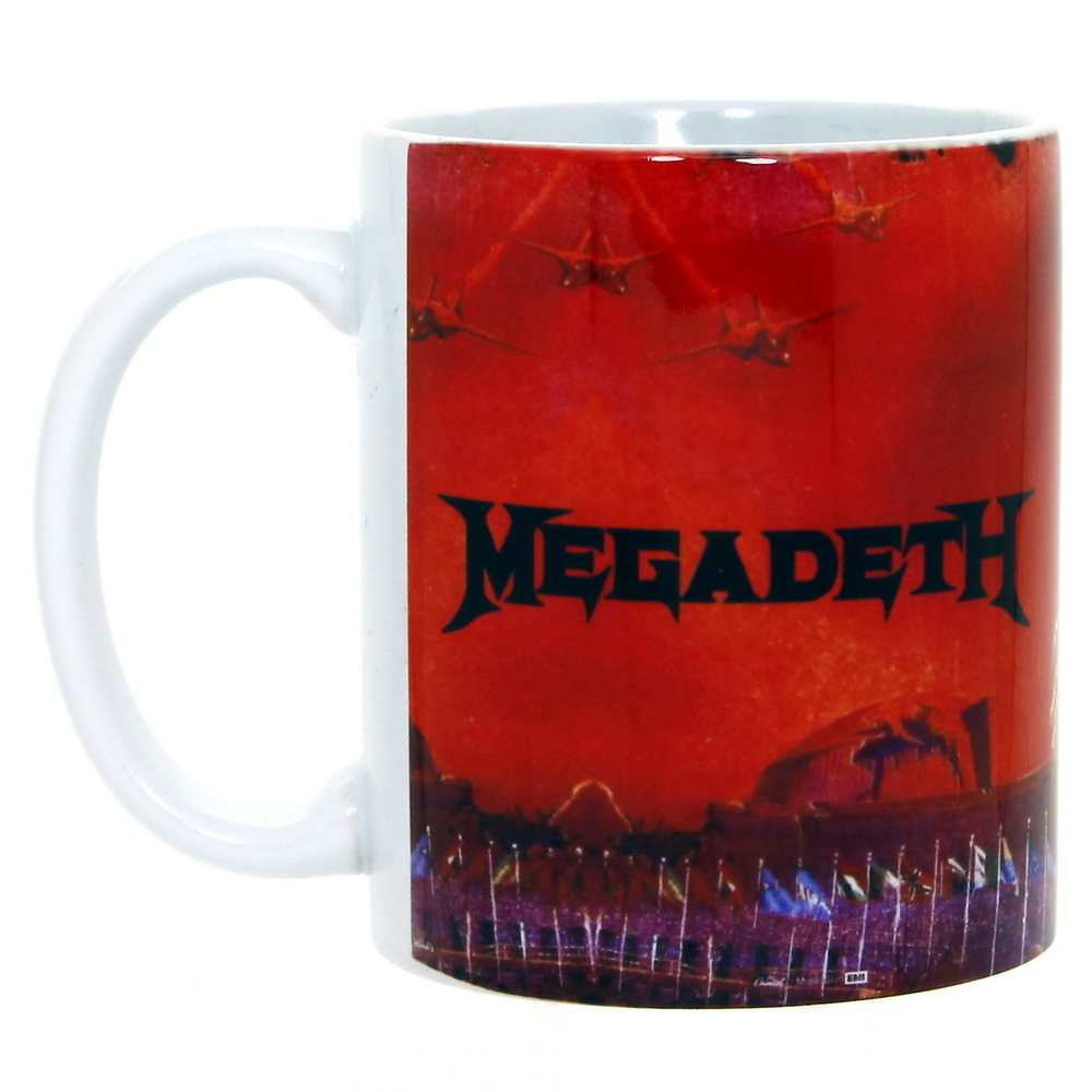 Кружка керамическая Megadeth