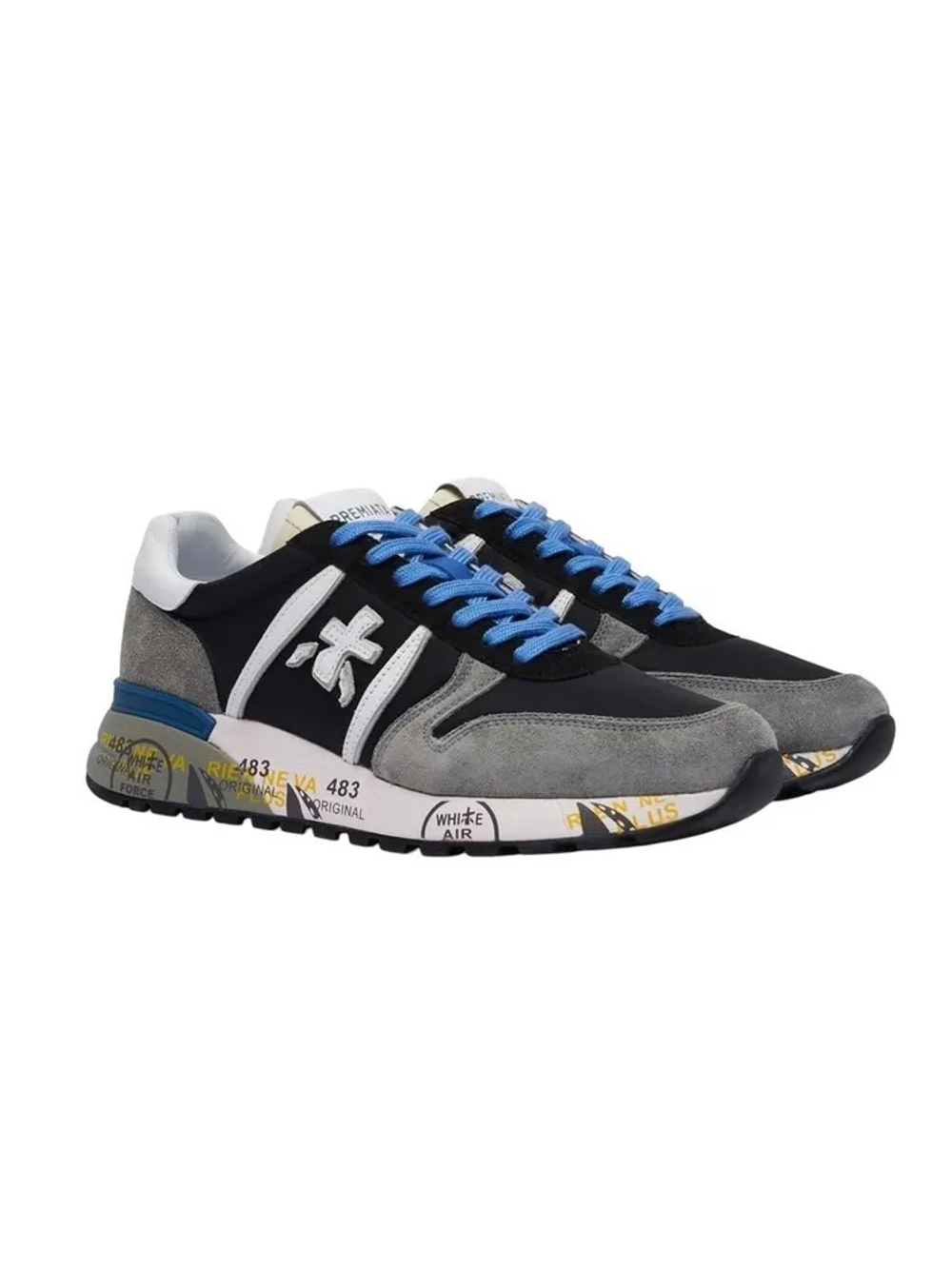 Premiata Lander Dark Blue Grey