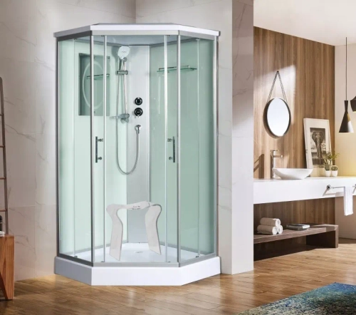 Душевая кабина WeltWasser (ВельтВассер) Nesse 902, с низким поддоном, 90x90x217