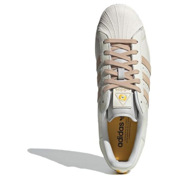 Кроссовки adidas originals SUPERSTAR для скейтборда - это лучшие кроссовки Немаринового белого/Большого светлокоричневого/Черного Цвета-серый Юнисекс