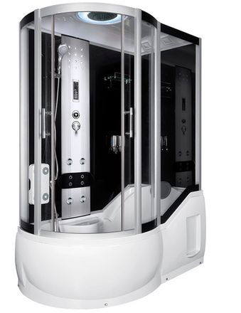 Асимметричные душевые боксы