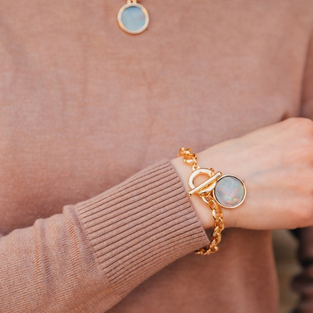 Браслет Fiore Luna Mare Black Shell CL6008 G