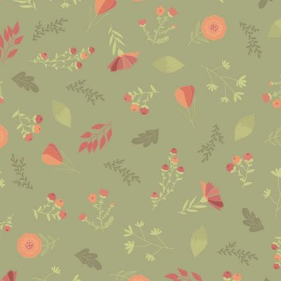 Растительный принт