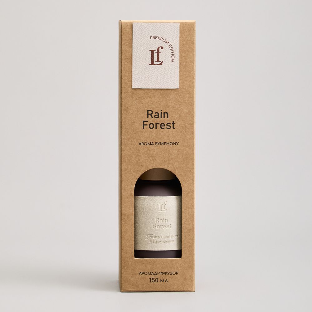 ДИФФУЗОР АРОМАТИЧЕСКИЙ "LEATHER" RAIN FOREST 150 МЛ