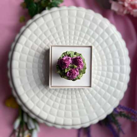 Шоколадный горшочек "Сладкий цветник"