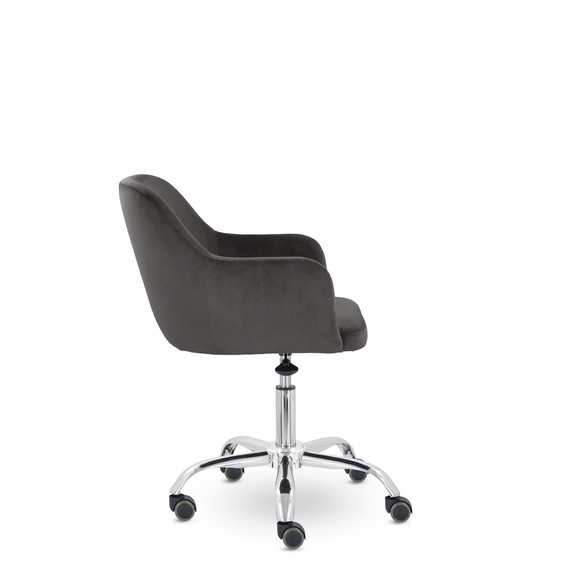 Кресло Кремона хром Velutto 06 (коричневый)