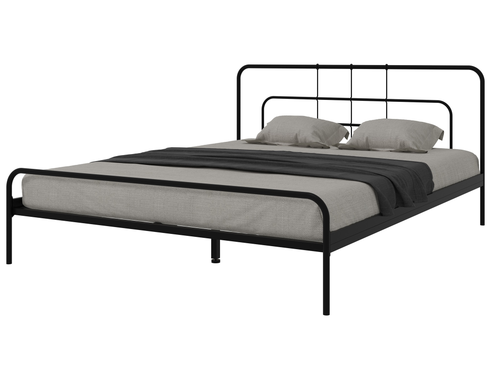 Кровать Форвард МОДЕНА 160, чёрный