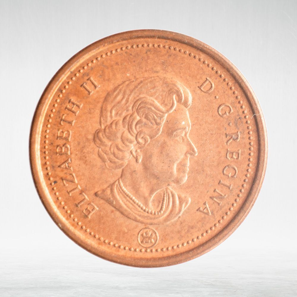 Canada, 1 Cent, 2006 – Elizabeth II (Fourth Portrait), AU