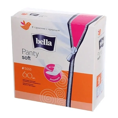Прокладки ежедневные BELLA Panty Soft по 50+10 шт