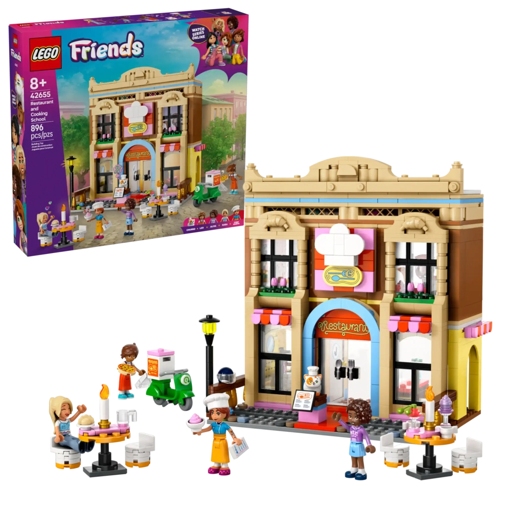 Конструктор LEGO Friends 42655 Ресторан и кулинарная школа