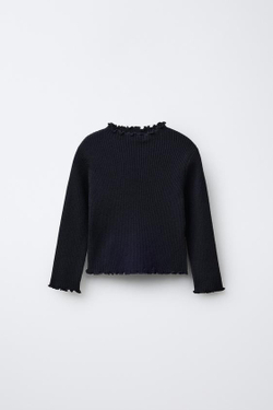 ZARA ЛОНГСЛИВ В РУБЧИК, СИНИЙ