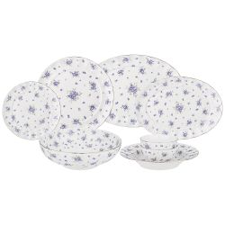 СЕРВИЗ ОБЕДЕННЫЙ LEFARD "SONNET IN BLUE" НА 6 ПЕР. 23 ПР. (КОР=1НАБ.)