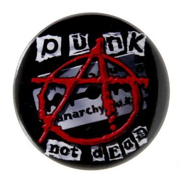 Значок Punks not Dead (301)