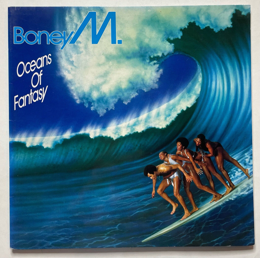 Винтажная виниловая пластинка LP Boney M. Oceans Of Fantasy (Japan 1979) (No Obi)