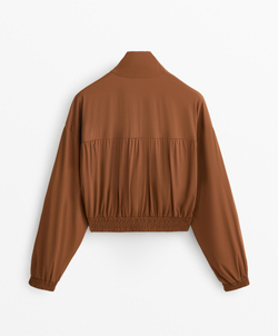 Oysho Легкая куртка, коричневый