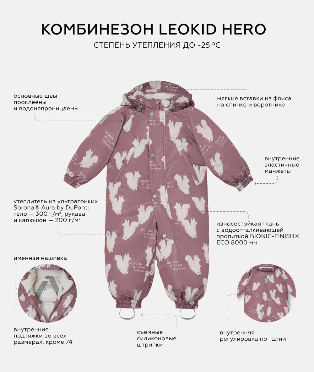 Зимний комбинезон Leokid Hero Fred