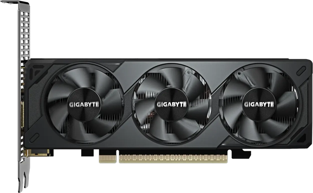 Видеокарта Gigabyte GV-N5060OC-8GL 1.0, 8Gb GDDR7, 128 Bit, HDMI, DP, LOW PROFILE, BOX