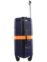 Чемодан 463 / С ремнем / Полипропилен