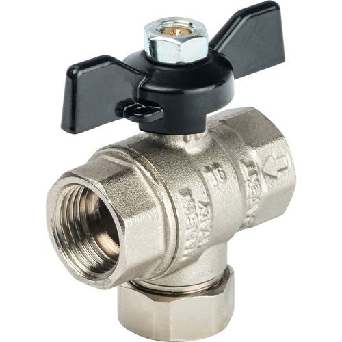 Кран шаровой с фильтром Stout 1/2" (ручка-бабочка) SVF 0002 000015