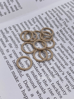 Кольцо бежевое