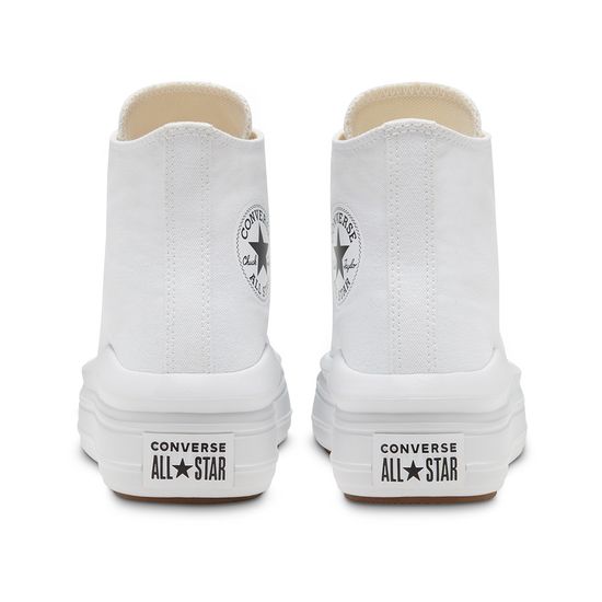 Кеды Converse Chuck Taylor All Star Move High White
