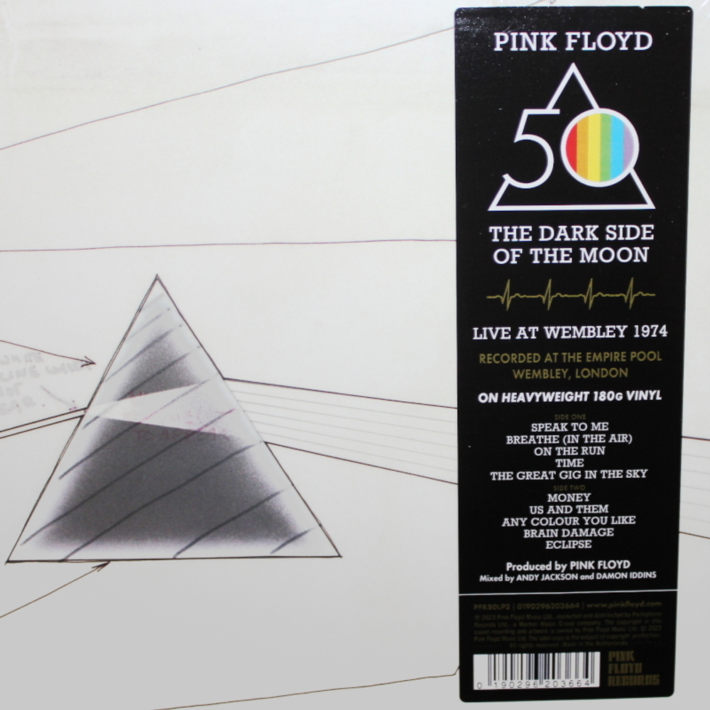 Pink Floyd / The Dark Side Of The Moon - Live At Wembley 1974 (LP)
